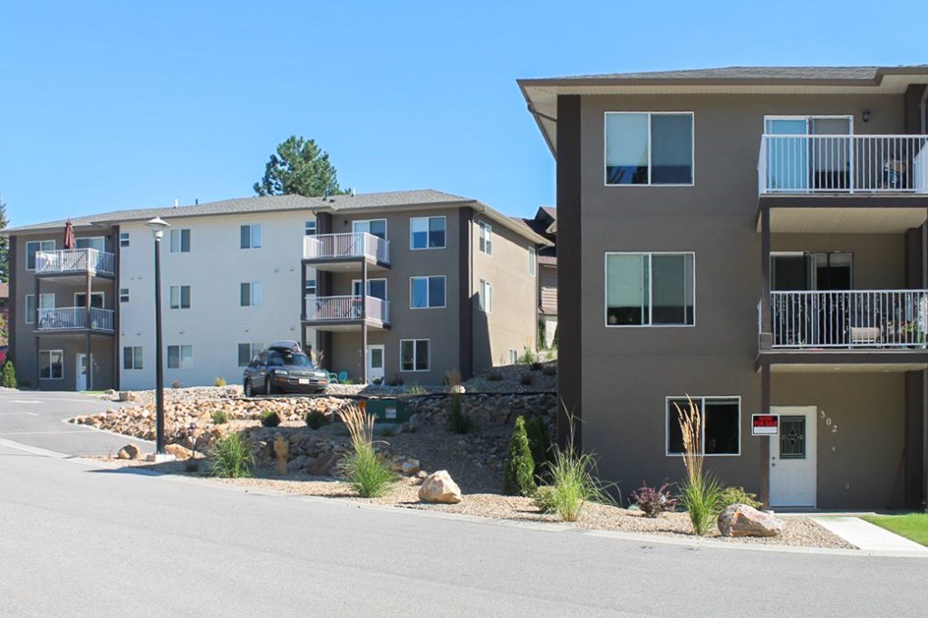 Orchard Park Terrace ICF apartments in Salmon Arm, BC